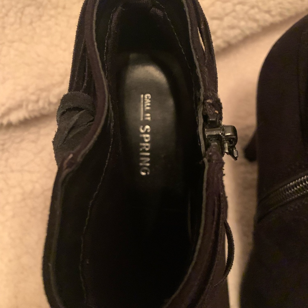 Call it Spring Black Booties - Picture 5 of 7